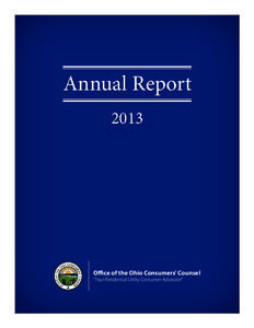 Annual Report 2013 EL  OF THE