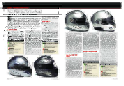 CW EVALUATION  Four Helmets for the Road To flip or not to flip is just one of the questions  H