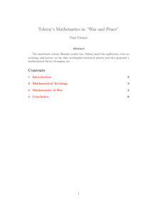 Mathematics / Achilles / Infinity / Quantity / Andrey Kolmogorov / Mathematical analysis / Science / Tolstoy / Nationality