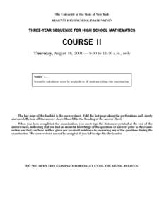 [removed]Course II Aug. 01