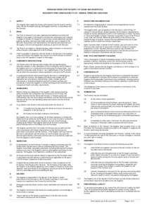 PURCHASE ORDER (FOR THE SUPPLY OF GOODS AND/OR SERVICES) WOOLNORTH WIND FARM HOLDING PT LTD - GENERAL TERMS AND CONDITIONS 1.  SUPPLY