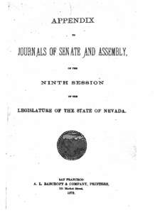 1879 State of the State Address