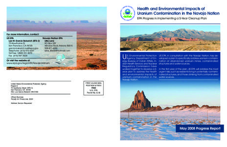 Health and Environmental Impacts of Uranium Contamination in the Navajo Nation