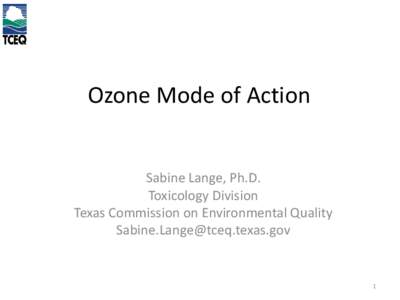 Environmental chemistry / Oxides / Ozone / Ozone depletion / NOx / Radical / Antioxidant / Volatile organic compound / Nitrogen oxide / Chemistry / Smog / Pollutants