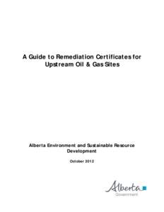 Microsoft Word - Guide to Remediation Certificates for UOG Sites Oct[removed]doc