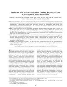 Cerebrum / Motor system / Neurological disorders / Stroke / Neuroanatomy / Stroke recovery / Primary motor cortex / Motor cortex / Hemiparesis / Nervous system / Anatomy / Medicine