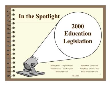 Microsoft PowerPoint - Spotlight on Education 2000.ppt