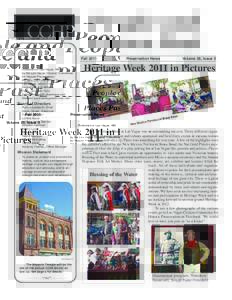 Heritage Week 2011 in Pictures  Fall 2011 Published in Las Vegas, NM by the Las Vegas Citizens’ Committee for Historic Preservation