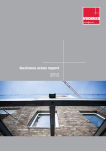 business areas report  2012