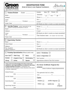 GC Registration Form June06