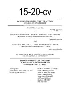 CV IN THE UNITED STATES COURT OF APPEALS FOR THE SECOND CIRCUIT ALLCO FINANCE LIMITED,  PlaintifflAppellant,