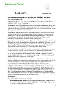 Persbericht Rekenkamer Zeeland Onderzoek Krimp  def (2)