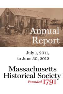 Annual Report July 1, 2011, to June 30, 2012  Board of Trustees 2012