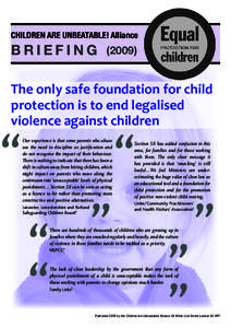 Justice / Childhood / Punishments / Youth rights / Family therapy / Corporal punishment in the home / Child discipline / Crimes (Substituted Section 59) Amendment Act / Spanking / Parenting / Ethics / Human development