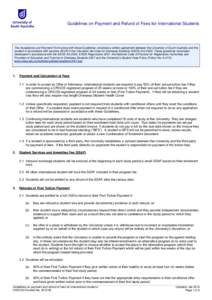 Microsoft Word - Guidelines on Payment and Refund of Fees for International Students (Jan[removed]Amended link to refund form).d