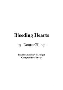 Bleeding Hearts by Donna Giltrap Kapcon Scenario Design Competition Entry  1