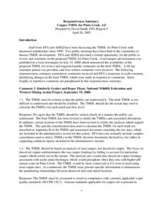 Hydrology / Total maximum daily load / Earth / Clean Water Act / Water quality / Water pollution / Water / Environment