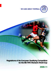 Regulations of the European Qualifying Competition for the 6th FIFA Women’s World Cup  CONTENTS