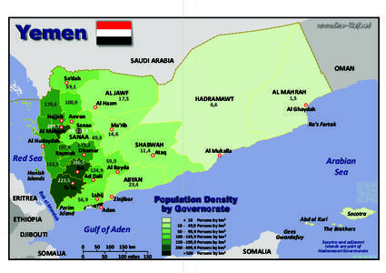 Geography of Yemen / Administrative divisions of Yemen / Yemen / Hadhramaut Governorate / Aden / Socotra / Al Ghaydah / Al Mahrah Governorate / Shabwah Governorate / Asia / Governorates of Yemen / Gulf of Aden