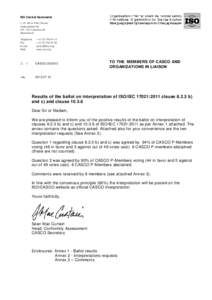 Microsoft Office / Office Open XML / Open formats / Office Open XML Intermediate 5 Month Ballot Results / Countries in International Organization for Standardization / Standards organizations / ICONTEC