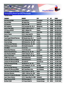 Participating Retail Specialty Pharmacies List effective[removed]PHARMACY  ADDRESS