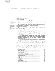 118 STAT[removed]PUBLIC LAW 108–208—MAR. 19, 2004 Public Law 108–208 108th Congress