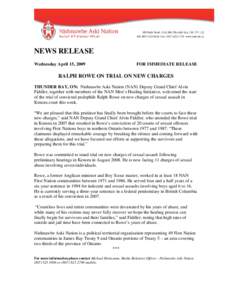 Microsoft Word - NAN news release ralph rowe trial april15.09 FINAL FORMATTED