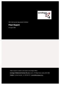 Microsoft Word - WSR Final Report.doc