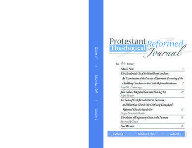 Protestant Reformation / Chalcedonianism / Catechisms / Heidelberg Catechism / Protestant Reformed Churches in America / Reformed Churches in the Netherlands / Christian Reformed Church in North America / Reformed churches / Dutch Reformed Church / Christianity / Protestantism / Calvinism