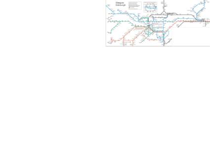 December 2012 Timetable (eNRT) – Schematic Map - Glasgow - Edinburgh