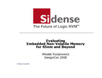 DesignCon_8_a_Eval_Embedded_NVM_65nm_and_beyond