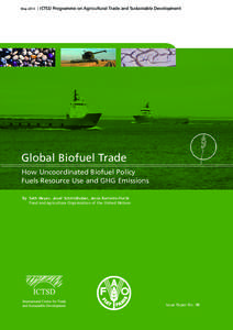 May[removed]ICTSD Programme on Agricultural Trade and Sustainable Development Global Biofuel Trade How Uncoordinated Biofuel Policy