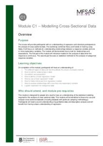 Microsoft Word - Module C1 - Cross Section Data - Overview 2014