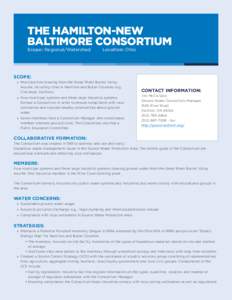 The Hamilton-New Baltimore Consortium Scope: Regional/Watershed Location: Ohio