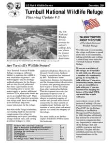 U.S. Fish & Wildlife Service  December, 2001 Turnbull National Wildlife Refuge Planning Update #3