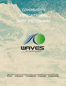 Surfing / Volunteer travel / Piura Region