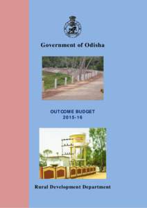 Government of Odisha  OUTCOME BUDGETRural Development Department