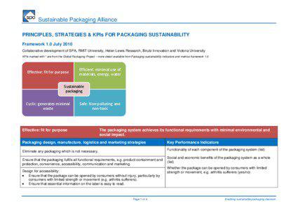 Microsoft Word - Sustainable Packaging Definition July 2010.docx