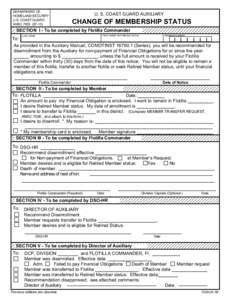 Reset Form DEPARTMENT OF HOMELAND SECURITY U.S. COAST GUARD ANSC[removed])