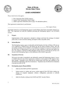 Microsoft Word - LEADS Agreement Revised[removed]