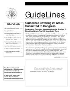 Guidelines Newsletter - July 2001