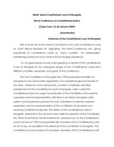 Politics / Supreme court / Constitution / Judiciary of Russia / Supreme Court of Ireland / Separation of powers / Administrative law in Mongolia / Constitutional Court of Georgia / Government / Law / Constitutional law