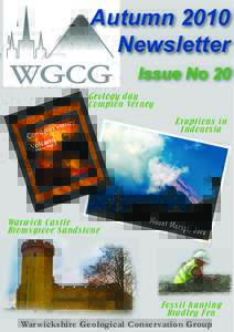 Autumn 2010 Newsletter WGCG  Issue No 20
