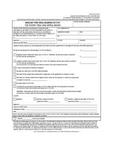 PTO/AIA/32 (03‐13)  Approved for use through [removed]. OMB 0651‐0031  U.S. Patent and Trademark Office; U.S. DEPARTMENT OF COMMERCE  Under the Paperwork Reduction Act of 1995, no persons 