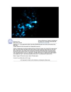 Chandra :: Photo Album :: Sagittarius A* :: Sagittarius A* Handout