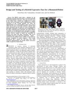 Philosophy of mind / Facial expressions / Kismet / Massachusetts Institute of Technology / Affective computing / Facial Action Coding System / Human–robot interaction / Emotion / Social robot / Mind / Feeling / Emotions