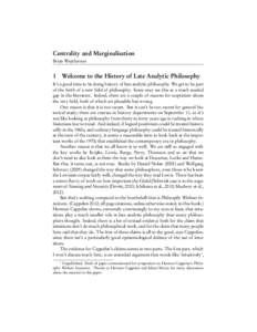 Philosophy / Epistemology / Analytic philosophers / Philosophical movements / Justification / American philosophers / Epistemologists / Herman Cappelen / Metaphilosophy / Intuition / Moral psychology / Contemporary philosophy