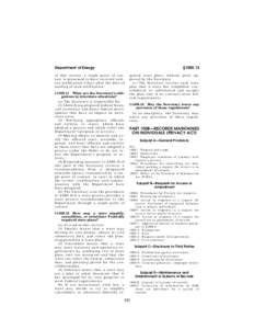 Department of Energy  § of this section, a single point of contact is presumed to have received written notification 5 days after the date of mailing of such notification.