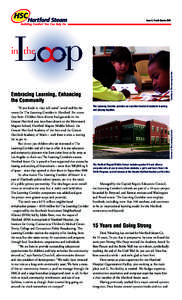 Issue 3, Fourth Quarter[removed]L p Courtesy of The Learning Corridor  in the