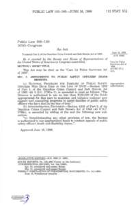 PUBLIC LAW[removed]—JUNE 16, [removed]STAT. 511 Public Law[removed]105th Congress